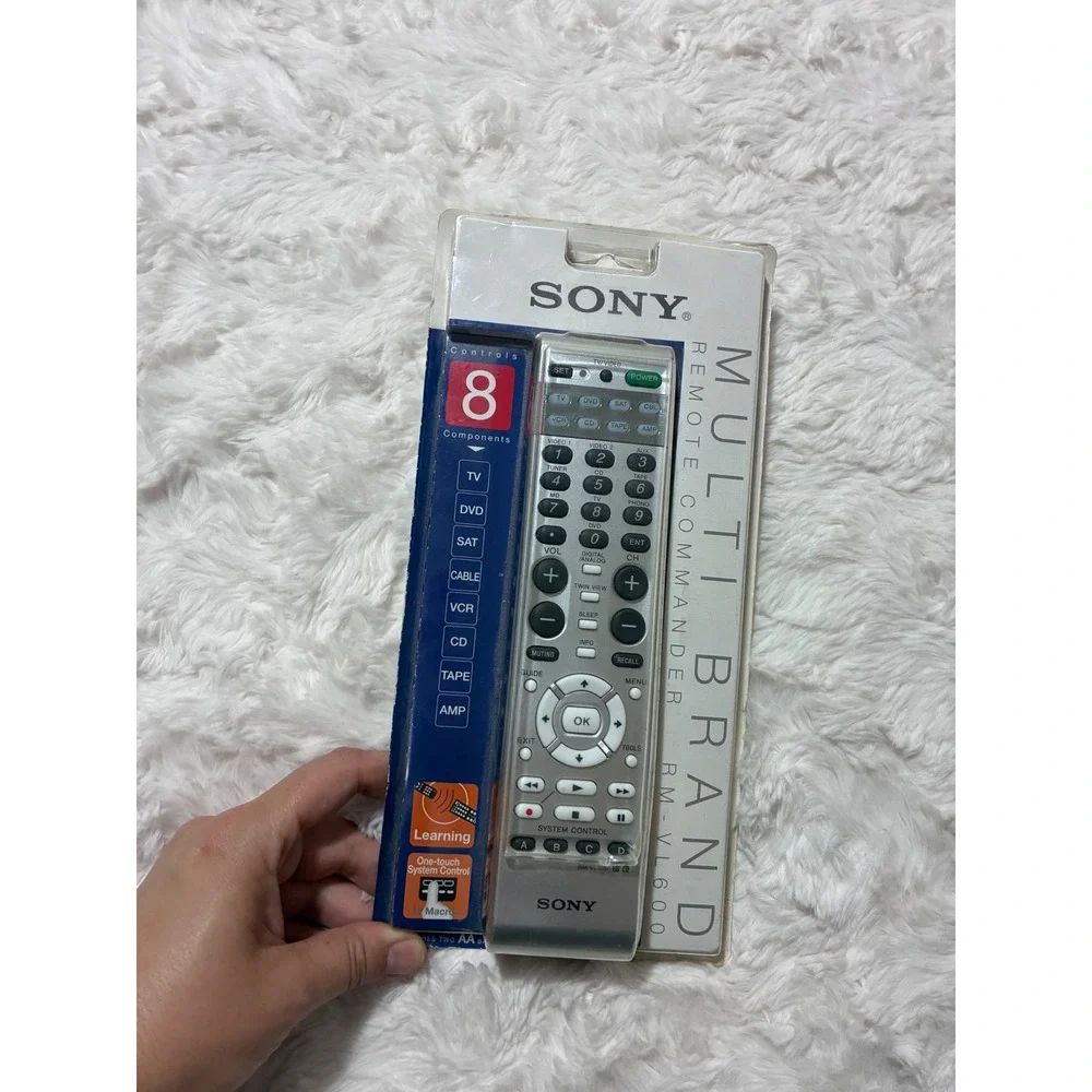 Sony RM-VL600 Multi Brand Remote Commander 8 Component Learning Remote New